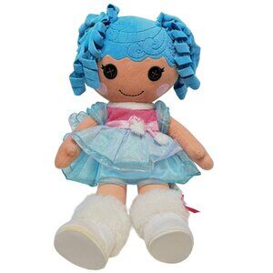 BAB Lalaloopsy Doll Mittens Fluff N Stuff Blue 2015 Build-a-bear 20 in w Boots
